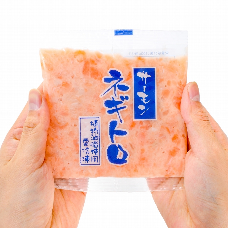ネギサーモン トライ産業 トラウトサーモンねぎとろ用 40g×5袋入| コープ