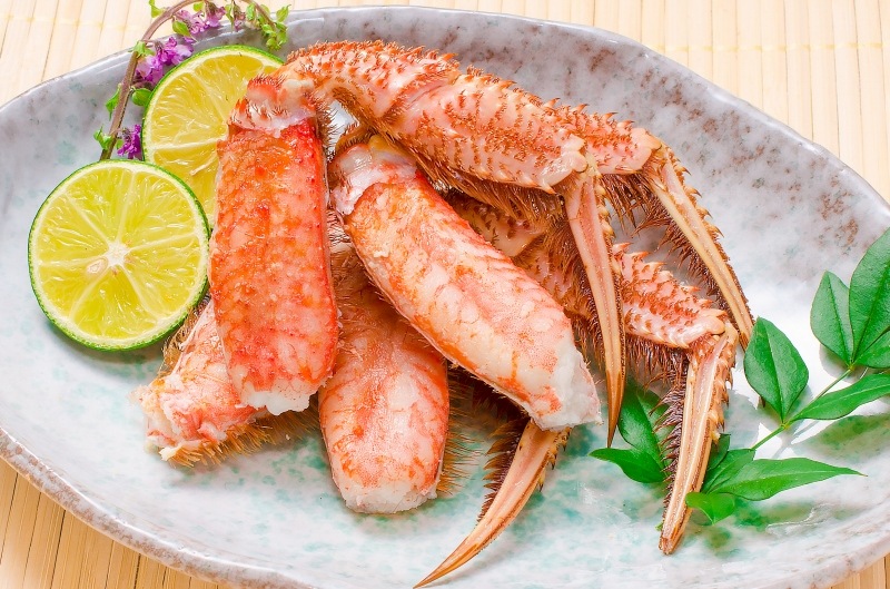 送料無料 毛ガニ 毛がに 毛蟹 浜茹で 毛ガニ姿 平均 400g ×3尾の