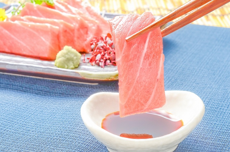 お取り寄せグルメ 129 訳あり天然南まぐろ赤身中トロ