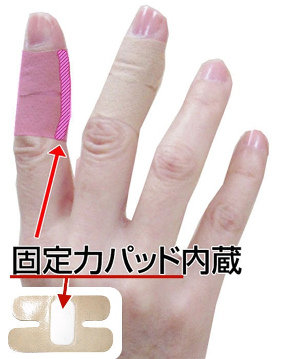 【まとめ買い割引対象商品】指先ヘバテープ(30枚入)/AKO-021