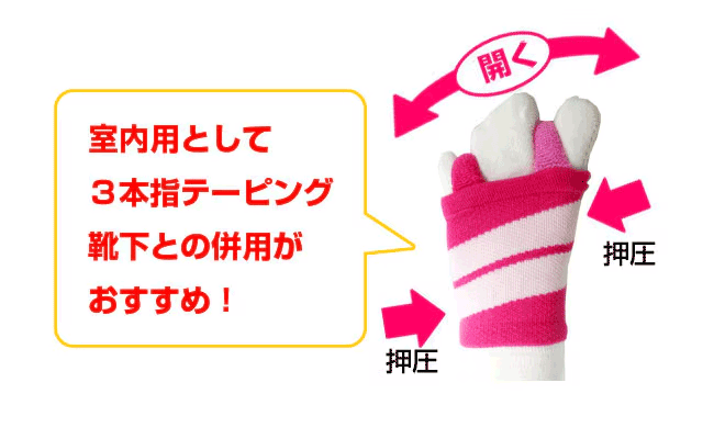 Sale【2点セット】「外反母趾まっすぐサポーター/室内用（両足入）2点」YK10-31-2set