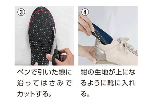 モデルンバ　インソール（目線アップ/厚底インソール）/AKG-004