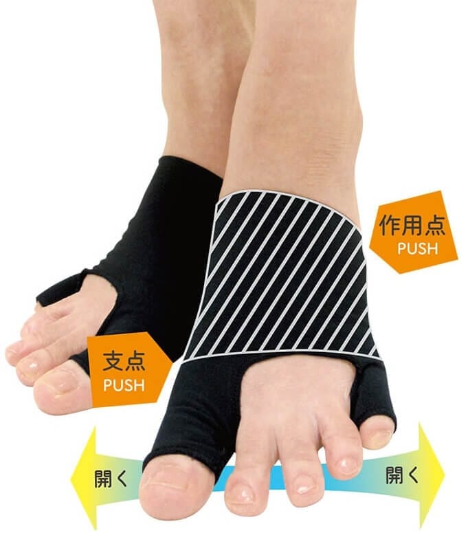 【まとめ買い割引対象商品】NEW外反内反・浮き指サポーター【薄型メッシュ】(両足入り)/AKC-009【期間限定プレゼント企画まとめ買いプラス】