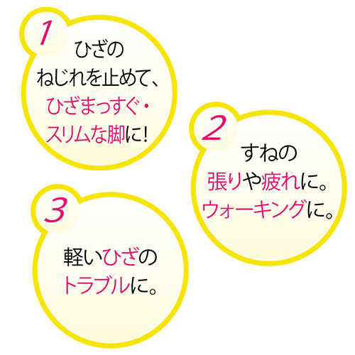 【限定】美整体シリーズ　ひざまっすぐ【スリムサポーター】両足入り/AKM-002【期間限定プレゼント企画】