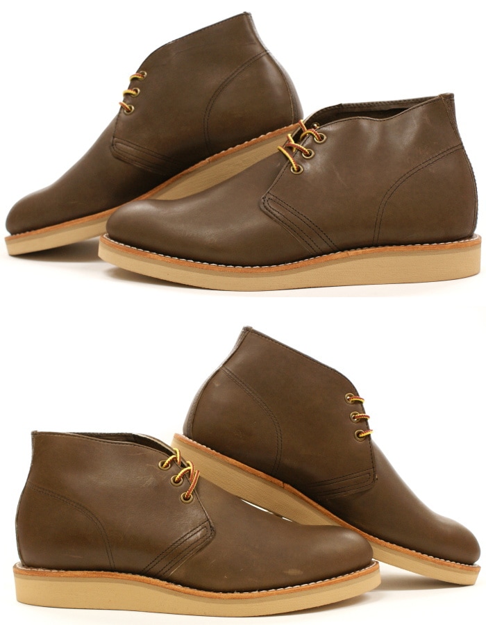 美品✨REDWING レッドウィング　8596 チャッカブーツ　革　ブラウン 美品✨REDWING レッドウィング 8596 チャッカブーツ 革 ブラウン