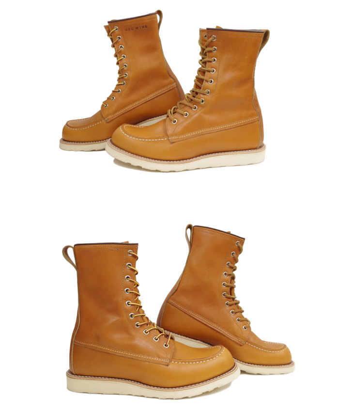 ク*オ様 純正レッドウィングブラウンレザー ハイカットブーツ RED WING レッドウィング 875 IRISH SETTER アイリッシュ