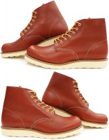RED WING 8166 【US9.5/27.5cm】 【4672】 【正規アウトレット品】 レッド・ウィング 現物画像 ファクトリーセカンド ラウンドトゥ|モデル別|レッド・ウィング ファクトリー