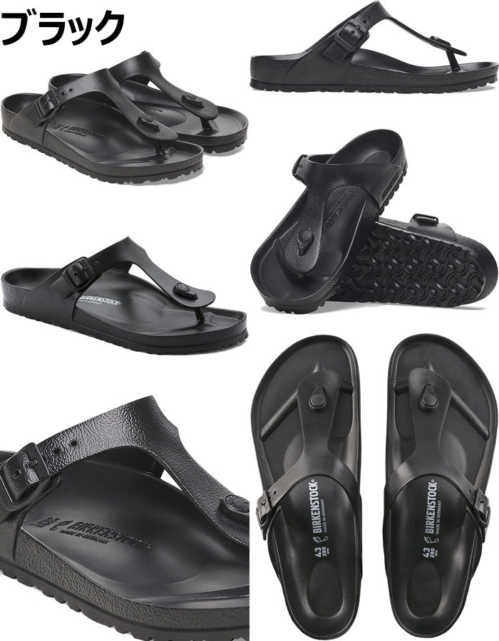 BIRKENSTOCK ブラック トングサンダル 28センチ新品・未使用 BIRKENSTOCK(ビルケンシュトック) Gizeh Rivet Logoトング