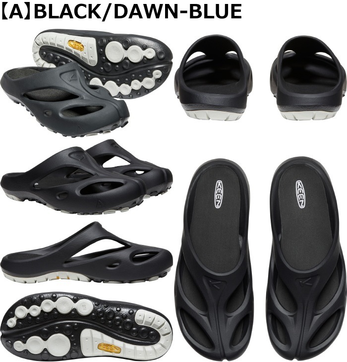 KEEN ブラック クロッグサンダル KEEN キーン SHANTI シャンティ ウィメンズ クロッグサンダル