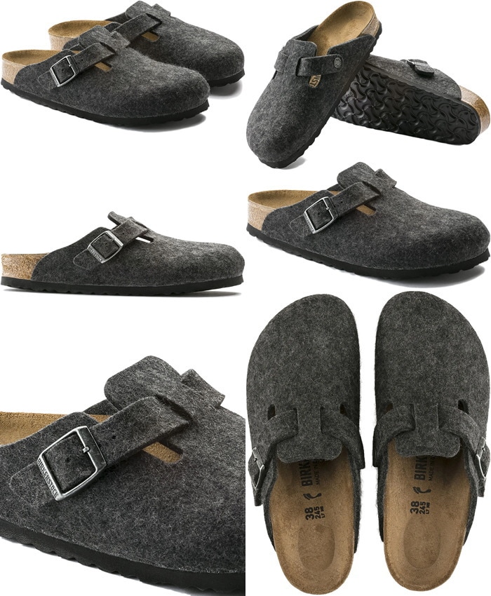 ビルケンシュトック ボストン BIRKENSTOCK BOSTON 160371 アンスラ