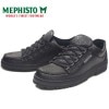 メフィスト クルーザー MEPHISTO CRUISER 714 MAMOUTH BLACK ローカット スニーカー メンズ ウォーキングシューズ レザー 本革 ポルトガル製|【 M 】|ブランド一覧