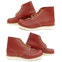 RED WING 8166 【US9.0/27.0cm】 【1122】 【正規アウトレット品】 レッド・ウィング 現物画像 ファクトリーセカンド ラウンドトゥ|モデル別|レッド・ウィング ファクトリー