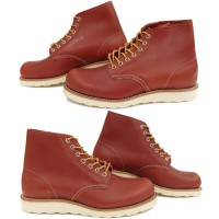RED WING 8166 【US8.5/26.5cm】 【7509】 【正規アウトレット品】 レッド・ウィング 現物画像 ファクトリーセカンド ラウンドトゥ|モデル別|レッド・ウィング ファクトリー