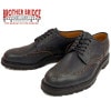 BROTHER BRIDGE ブラザーブリッジ NORMAN BBB-D003 エンボスネイビー ウィングチップシューズ WINGTIP SHOES ワークブーツ メンズ ブーツ 本革 日本製 |【 