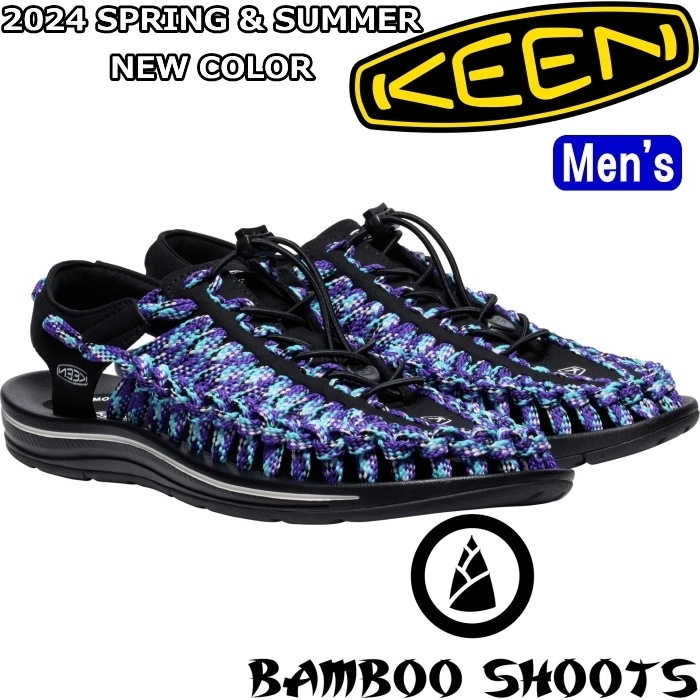 KEEN x Bamboo Shoots UNEEK Black/Tillandsia Purple