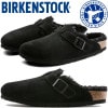 �ӥ륱�󥷥�ȥå� �ܥ��ȥ� BIRKENSTOCK BOSTON SHEARLING 259881 �֥�å� �������� �����å�������� �����奢�륷�塼�� ��� ������� �����å� ��ǥ����� �ܥ� ����åݥ� �����ȥɥ� ������ �쥶�����塼�� �ɥ����� ������ ����̵��