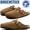 �ӥ륱�󥷥�ȥå� �ܥ��ȥ� BIRKENSTOCK BOSTON SHEARLING 1001140 �ߥ� �������� �����å�������� �����奢�륷�塼�� ��� ������� �����å� ��ǥ����� �ܥ� ����åݥ� �����ȥɥ� ������ �쥶�����塼�� �ɥ����� ������ ����̵��
