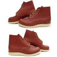 RED WING 8166 【US8.5/26.5cm】 【7679】 【正規アウトレット品】 レッド・ウィング 現物画像 ファクトリーセカンド ラウンドトゥ|モデル別|レッド・ウィング ファクトリー