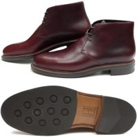 【SALE：50％OFF】THE HARVEY ザ ハーヴィー MADDOX マドックス ワインクロムエクセル チャッカブーツ メンズ 本革 ビジネスシューズ|【 T 】|ブランド一覧
