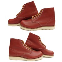 RED WING 8166 【US8.5/26.5cm】 【6011】 【正規アウトレット品】 レッド・ウィング 現物画像 ファクトリーセカンド ラウンドトゥ|モデル別|レッド・ウィング ファクトリー