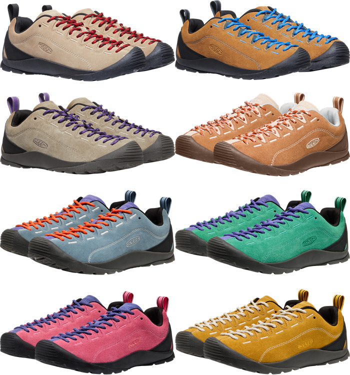 KEEN Jasper　ジャスパー　ピンク スエード カジュアルシューズ KEEN キーン アウトドアシューズ レディース JASPER ジャスパー