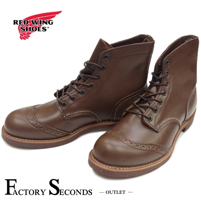 RED WING 8127 【US8.0/26.0cm】 【6273】 【正規アウトレット品】 レッド・ウィング 現物画像 ファクトリーセカンド  アイアンレンジ-フットモンキー公式通販サイト 上野アメ横靴の専門店