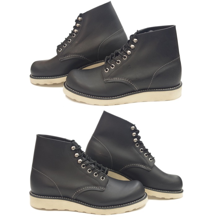 レッドウイング 8165 8 1/2 D Red Wing 8165 Lace-Up Classic Work Round Toe Leather Boots