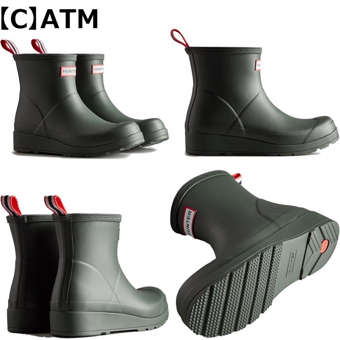 ★おく★ [ハンター]レインブーツ WFS2020RMA-BLK-6 ハンター レインブーツ ショート WFS2020RMA HUNTER 正規品