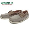 メフィスト ボーティング MEPHISTO BOATING 1905/1965 LIGHT GREY デッキシューズ メンズ カジュアルシューズ レザー 本革 ボートシューズ ポルトガル製 |【 M 