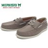 メフィスト ボーティング MEPHISTO BOATING 125 GRIZZLY PEWTER デッキシューズ メンズ カジュアルシューズ レザー 本革 ボートシューズ ポルトガル製 |【 M 】|