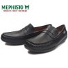 メフィスト イゴール MEPHISTO IGOR 16700 WINCH BLACK ドライビングシューズ ローファー メンズ カジュアルシューズ レザー 本革 スリッポン |【 M 】|ブランド一覧