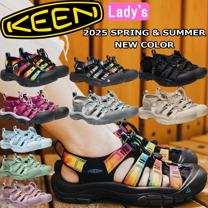 レディースアウトドアサンダル KEEN NEWPORT H2 RAYA 23cm Newport（KEEN） キーン KEEN レディース サンダル ニューポート