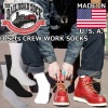 レイルロードソックス クルーワークソックス RAILROAD SOCK CREW WORK SOCKS 3セット 3足組 全3色 ソックス 靴下 メンズ ブーツソックス アメリカ製 