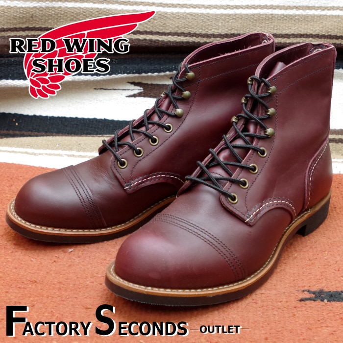 RED WING 8119 【US9.0/27.0cm】 【0374】 【正規アウトレット品】 レッド・ウィング 現物画像 ファクトリーセカンド  アイアンレンジ アイアンレンジャー-フットモンキー公式通販サイト 上野アメ横靴の専門店