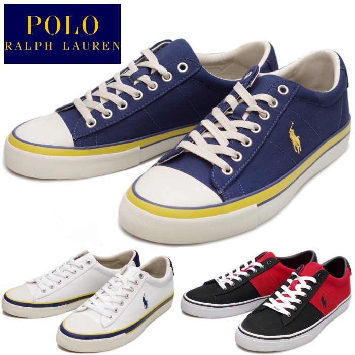 ポロ ラルフローレン スニーカー メンズ Polo Ralph Lauren Rd51 Sayer セイヤー ローカット 正規品 キャンバス 靴
