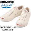 ��SALE��10��OFF�� ����С��� ����å��ѡ����� �������å� CONVERSE JACK PURCELL CL LEATHER RH ���ˡ����� ��� �쥶�� �ܳ� �ƥ˥� ������