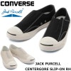 ��SALE��10��OFF�� ����С��� ����å��ѡ����� �������å� CONVERSE JACK PURCELL CENTERGORE SLIP-ON RH ���󥿡����� ����åץ��� ���ˡ����� ��� �����Х� JACK SLIP-ON ����åݥ� ������