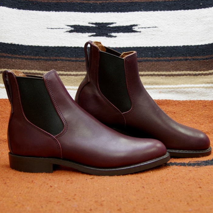 最終値下げ　レッドウイング　ミルワン　美品　サイドゴアブーツ RED WING SHOES レッドウィング 正規品 9077 ［BLACK CHERRY
