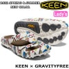 キーン シャンティアーツ 限定 KEEN SHANTI ARTS GRAVITYFREE グラビティフリー 正規品 サンダル レディース クロッグサンダル ビーチサンダル スリッポン アウトドア キャ