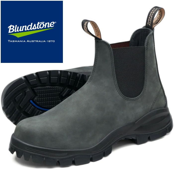 Blundstone チェルシーブーツ ラグブーツ LUG BOOT 2238 Blundstone 2238 Lug Sole Rustic Black – Australian Boot Company
