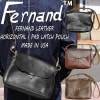 フェルナンドレザー ホリゾンタル アイパッド ラッチ ポーチ FERNAND LEATHER HORIZONTAL I PAD LATCH POUCH レザーショルダーバッグ 本革 レザーバッグ メン