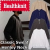 �إ륹�˥å� ���饷�å��������å� �إ�꡼�ͥå�Ĺµ Healthknit CLASSIC SWEAT HENLE NECKY NECK L/S 54005 �������å� ��� ��ǥ����� �ȥ졼�ʡ� �إ�꡼�ͥå� �������åȥ���� ���ᥫ��