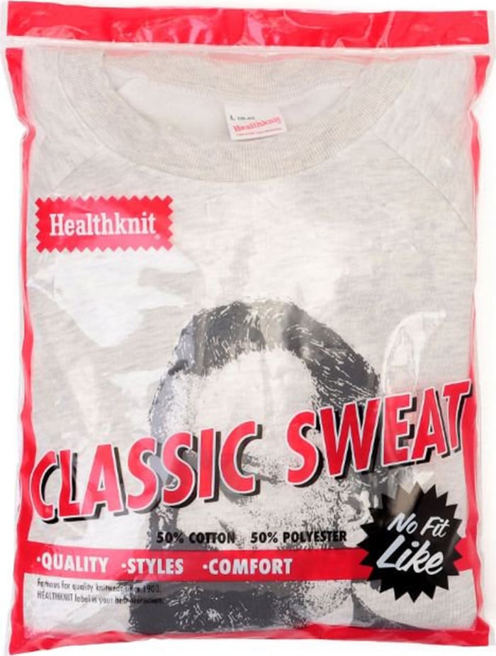 【美品】Healthknit ブラームス classic スウェット　Ｌ Healthknit | ヘルスニット クラシックスウェット クルーネック長袖