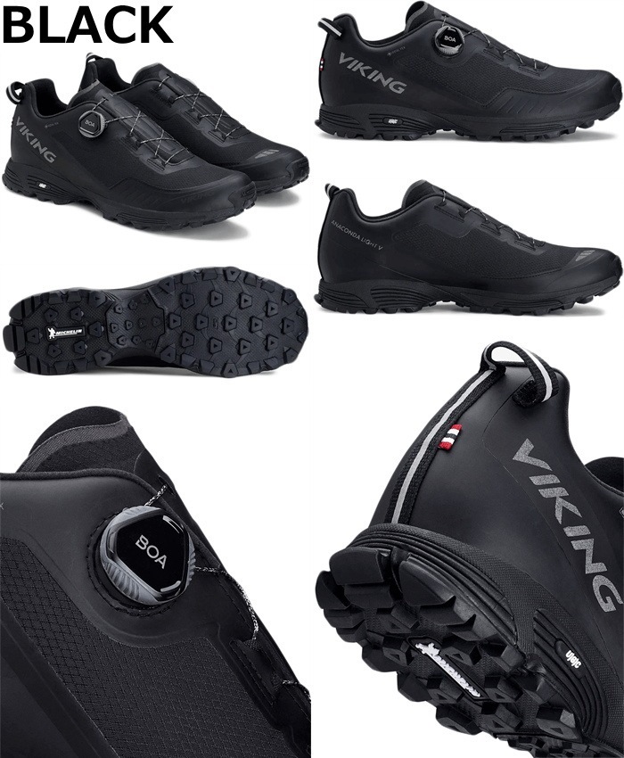 ヴィーキング スニーカー VIKING Anaconda Light 5 Low GTX BOA VF