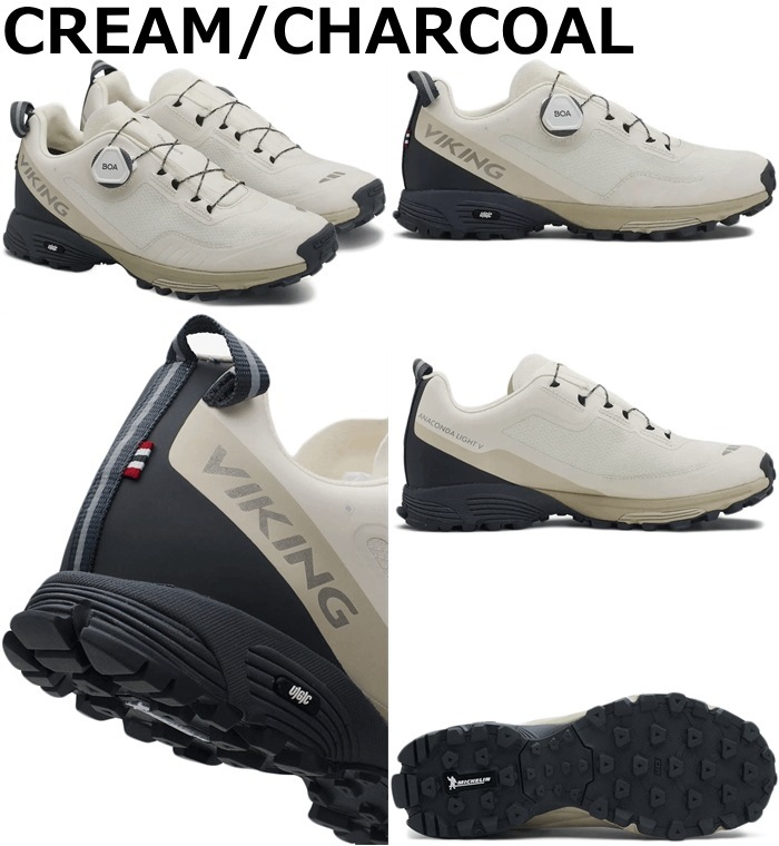ヴィーキング スニーカー VIKING Anaconda Light 5 Low GTX BOA VF
