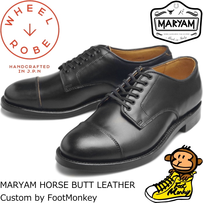 WHEEL ROBE STRAIGHT TIP BLUCHER ウィールローブ 15073HB MARYAM