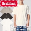 ヘルスニット トンプキンス ヘンリーネック 半袖Tシャツ Healthknit TOMPKINS JERSEY HENLEY NECK S/S 212 Tシャツ メンズ レディース 半袖 トップス ア