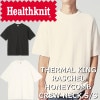�إ륹�˥å� ���롼�ͥå� ȾµT����� Healthknit THERMAL KING RASCHEL HONEYCOMB CREW NECK S/S 52029 �����ޥ륭�� T����� ��� ��ǥ����� Ⱦµ �ȥåץ� ���ᥫ�� ���롼�ͥå�T�����