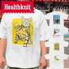 �إ륹�˥å� �٥��Υӥå� ���롼�ͥå� ȾµT����� Healthknit Ben Lenovitz Print T T����� ��� ��ǥ����� Ⱦµ �ȥåץ� ���ᥫ�� ���롼�ͥå�T����� �ץ���T����� �ץ쥼��� ���ե�
