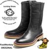 Locking Shoes by FootMonkey ロッキングシューズ フットモンキー ROPER BOOTS TS-025 ブラック ローパーブーツ ペコスブーツ メンズ 本革 ブーツ メンズブ